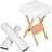 tectake Massageudstyr 1 Skammel 2 Ruller Hvid