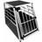 MonsterShop Car Pet Crate Large Single Door 65x69cm