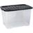 Strata Curve Transparent Storage Box 65L