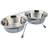 Trixie Skåle-set Eat on Feet 2x450ml