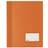 Durable fladbarrefil for A4 gennemsigtig orange