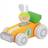 Sevi WOODEN CAR WITH RABBIT
