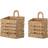 Bloomingville Paulette Kurv 33cm 2stk