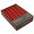 Antiklys Ø22x245 mm Brændetid 7.5 timer Rubinrød,4 pk x 30 Stk/krt Lys & Tilbehør