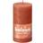 Bolsius Bloklys Shine Earthy Orange Candle 13cm