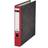 Leitz Folder 1050 A4 Spine width: 52 mm Red Paste paper 2 brackets 10505025