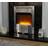 Electric Fireplace Flame Effect Silver