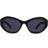 Givenchy Givenchy Unisex Cat Eye Sunglasses, 57mm Black/Gray