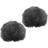 Rycote Black Lavalier Windjammer Pair