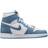 NIKE Air Jordan 1 Denim W - White/Worn Blue/Metallic Gold