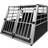 MonsterShop Car Pet Crate Large Double Doors 97x69cm