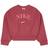 Nike Girl's Oversized Logo Sweater - Sweet Beet (DV2563-633)