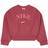 Nike Girl's Oversized Logo Sweater - Sweet Beet (DV2563-633)