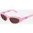 Balenciaga Twist Arm Acetate Pink/Brown