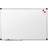 Naga whiteboards 30x45cm magnetisk med aluminiumsramme 45x30cm