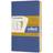 Moleskine volant journal, soft cover, pocket (3.5' x 5.5' ruled/lined, forget-me-not blue/amber yellow, 80 pages (set of 2)