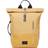 Sandqvist Dante Rolltop Backpack - Yellow Leaf/Navy Blue