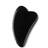 Zoë Ayla Obsidian Gua Sha med takker-Ingen farve Ingen farve No Size