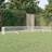 vidaXL 4-panels kaninbur 433x109x54 galvaniseret jern
