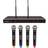 Kam Quartet ECO, UHF Wireless 4-Channel Microphone System