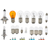 Bosch Light Bulbs 1 987 301 113 Bulb Assortment
