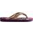 Havaianas Kids' Flores - Eggplant/Rose Gold