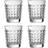 Premier Housewares Pyramid Tumbler 26cl 4pcs