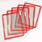 Tarifold Tarifold Ramme PVC A4x10, R�d385x45x250mm 0,555kg (10stk) (10 pce pr. pakke)