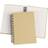 Creativ Company Notesbog med spiral, A6, 60 g, brun, 1 stk