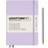 Leuchtturm1917 Leuchtturm1917 Ruled Hardbound Notebook Lilac, 5-3/4" x 8-1/4"