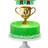 PartyDeco Topkagefigur 'GOAL' banner og pokal