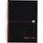 Black n Red A5 Wirebound Ruled Notebook 70 Sheets Pack of 5