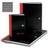 Black n Red 100080474 Black n Red A4 Casebound Hard Cover Notebook Narrow Ruled