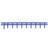 GBC 1132845 25mm Blue Surebind Strips