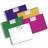 Snopake Snopake Polyfile ID Blue,Green,Pink,Purple,Turquoise folder