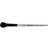 Daler Rowney Daler-Rowney Black Goat Round Mop Short Handle Brush 3/4