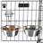 Petmaker Set of 2 Stainless-Steel Dog Cage