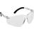 Portwest Pan View Spectacles Black Clear Lens