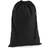 Westford Mill Premium Cotton Stuff Bag (XS) (Black)