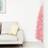 vidaXL Slim Artificial Half with Stand Pink 150 cm Christmas Tree 150cm