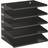 Durable Sorteringsfag 5-delt Sort