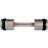 HMS Chrome dumbbells 2x6 kg silicone elements Premium HH06