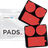 Therabody Power Dot. Magnetic Pad Red 2.0