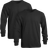 Gildan Men's DryBlend Long Sleeve T-shirt 2-pack - Black