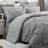 Bedsure Pinch Pleats Queen Bedspread White, Black, Red, Pink, Blue, Grey, Beige (223.5x223.5cm)