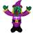 Northlight Inflatable Lighted Witch Halloween Outdoor Decoration, 3.5'