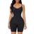 FeelinGirl Tummy Control Full Bust Body Shaper - Black