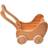 Wooden Doll Buggy