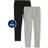 The Children's Place Girl's Leggings 2-pack - H/T Grey