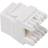 Lanberg Keystone RJ45 UTP Cat6a Mono Adapter